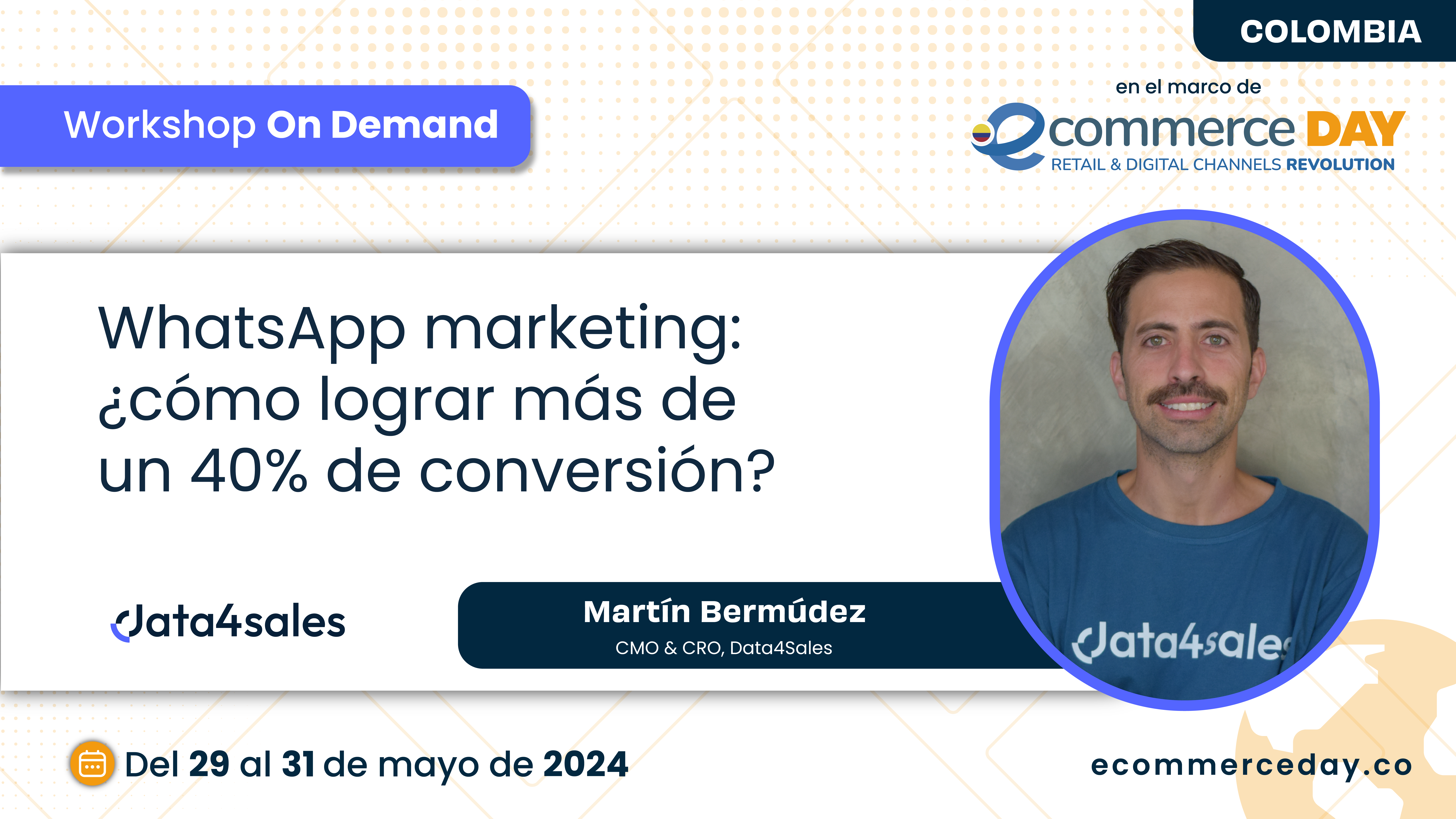 Workshops 1920x1080 Colombia 2024 02 DATA4SALES